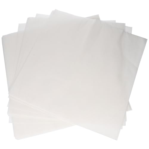 DINHEAROM 100 Stück Matte für Papageienkäfig Vogelkäfig Einlagen Papier Verschachtelung Ara-Käfig drinnen Liner Reinigungskissen für Haustierkäfige Papageienkäfig Kissen Vogelversorgung Weiß von DINHEAROM