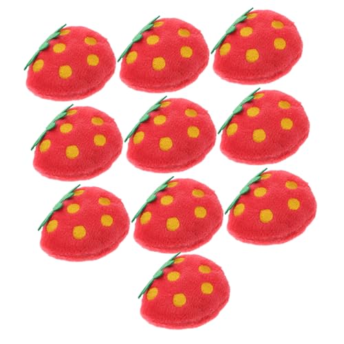 DINHEAROM 10St Katze Plüschtier zum Knirschen von Katzenzähnen Erdbeerfrosch Katze Zauberstab kaubar Animal Toys Tier Erdbeer- Obstspielzeug für Haustiere Rosa DINHEAROM 10St Katze Plüschtier zum Knirschen von Katzenzähnen Erdbeerfrosch Katze Zauberstab kaubar Animal Toys Tier Erdbeer- Obstspielzeug für Haustiere Rosa von DINHEAROM