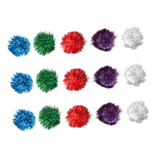 DINHEAROM 15Stücke Glitzerball Katzenspielzeug Interaktives für Katzen Fördert Spielspaß und Bewegung für Kätzchen und Erwachsene Katzen Zufällige DINHEAROM 15Stücke Glitzerball Katzenspielzeug Interaktives für Katzen Fördert Spielspaß und Bewegung für Kätzchen und Erwachsene Katzen Zufällige von DINHEAROM