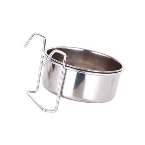 DINHEAROM 1Satz Hängende Haustier Schüssel für Wasser und Futter Robust Reinigen für Katzen und Kleine Platzsparendes Design von DINHEAROM