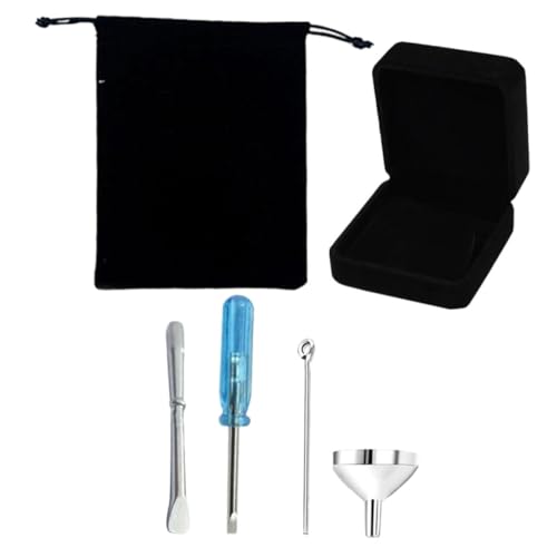 DINHEAROM 1Satz Mini Trichterfüllset für Urnen Teiliges Set mit Mini Schraubendrehern und Zubehör Sicheren Befüllen von Kremationsschmuck und Mini Urnen DINHEAROM 1Satz Mini Trichterfüllset für Urnen Teiliges Set mit Mini Schraubendrehern und Zubehör Sicheren Befüllen von Kremationsschmuck und Mini Urnen von DINHEAROM