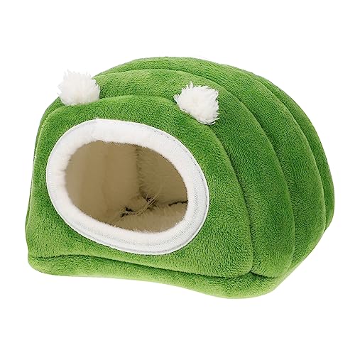 DINHEAROM 1stück Hamster Nest Für Kleine Tiere Warmes Baumwollhaus Für Hamster Meerschweinchen Ratten Und Eichhörnchen Gemütlicher Schlafplatz Im Winter Kuscheliger Pet Sleep Bed von DINHEAROM