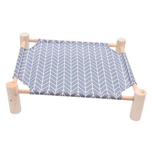 DINHEAROM 1Stück Holz Haustierbett Abnehmbares Schlafbett für Kleine und Tragbar für Drinnen und Draußen mit Waschbarem Design für Einfache Pflege DINHEAROM 1Stück Holz Haustierbett Abnehmbares Schlafbett für Kleine und Tragbar für Drinnen und Draußen mit Waschbarem Design für Einfache Pflege von DINHEAROM