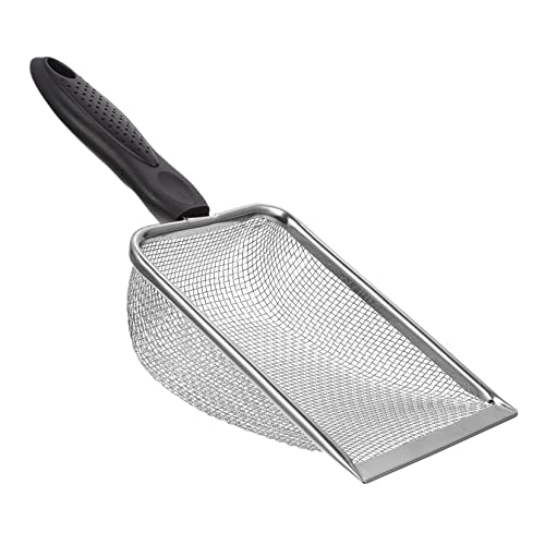 DINHEAROM 1Stück Reptilien Sandschaufel aus Ergonomisches Design Hochdichtes Mesh Langlebig für Reptilienstreu für Terrarien und Haustierpflege DINHEAROM 1Stück Reptilien Sandschaufel aus Ergonomisches Design Hochdichtes Mesh Langlebig für Reptilienstreu für Terrarien und Haustierpflege von DINHEAROM