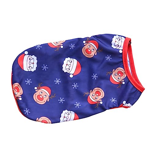 DINHEAROM 1Stück Weihnachtsthema Haustierweste aus Pet Polyester Lustige Hundekleidung für Kleine Komfortabel und Atmungsaktiv Weihnachtsfeiern Einfache Handhabung DINHEAROM 1Stück Weihnachtsthema Haustierweste aus Pet Polyester Lustige Hundekleidung für Kleine Komfortabel und Atmungsaktiv Weihnachtsfeiern Einfache Handhabung von DINHEAROM