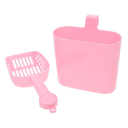 DINHEAROM 2 Stück Katzenstreu-Schaufel-Set Abfallschaufel Mit Halterung Poop Scooper Katzenstreu Katzenstreuschaufel Mit Halter Streuschaufel Halter Katzenstreusieb Abs Rosa DINHEAROM 2 Stück Katzenstreu-Schaufel-Set Abfallschaufel Mit Halterung Poop Scooper Katzenstreu Katzenstreuschaufel Mit Halter Streuschaufel Halter Katzenstreusieb Abs Rosa von DINHEAROM