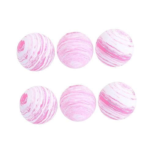 DINHEAROM 20Stücke Kreatives Katzenspielzeug Teiliges aus Eva Bunte Lustige Bälle für Indoor und Outdoor Fördert Aktives und Langeweile von DINHEAROM