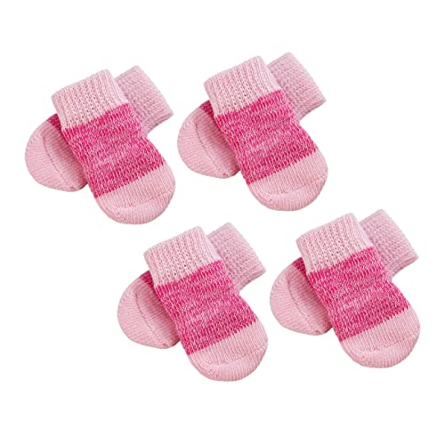 DINHEAROM 2Sätze Bequeme Elastische Hundesocken rutschfeste Haustiersocken für Kleine bis Mittlere Hautfreundliches Material mit Süßem Design für Drinnen und Draußen DINHEAROM 2Sätze Bequeme Elastische Hundesocken rutschfeste Haustiersocken für Kleine bis Mittlere Hautfreundliches Material mit Süßem Design für Drinnen und Draußen von DINHEAROM