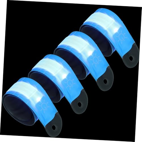 DINHEAROM 4 Stück LED-Pferde-Knöchelriemen reflektierender Bandriemen Glow-Slap-Armbänder Laufsicherheit für Frauen Reflektierende Sicherheitsbänder fürs Auto Stoff Sky-Blue DINHEAROM 4 Stück LED-Pferde-Knöchelriemen reflektierender Bandriemen Glow-Slap-Armbänder Laufsicherheit für Frauen Reflektierende Sicherheitsbänder fürs Auto Stoff Sky-Blue von DINHEAROM