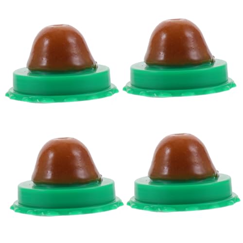 DINHEAROM 4Stücke Katzenminze Lutscher Kreativer Sicherer Snack für Katzen und Kätzchen Vitaminreicher Katzenpudding Umweltfreundlicher Haustier Snack mit Zufälligem Geschmack für Gesunde von DINHEAROM