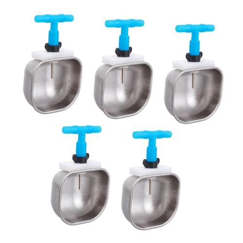 DINHEAROM 5stücke Teiliges Edelstahl Wasserspender Für Kaninchen Automatischer Tränke Für Geflügel Robuste Wasserbehälter Für Haustiere Langlebig Und Einfach Zu Bedienen Für DINHEAROM 5stücke Teiliges Edelstahl Wasserspender Für Kaninchen Automatischer Tränke Für Geflügel Robuste Wasserbehälter Für Haustiere Langlebig Und Einfach Zu Bedienen Für von DINHEAROM