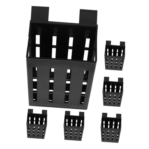 DINHEAROM 6 Stück Ständer Für Wasserpflanzen Wasserpflanzenbecher Led Hängender Wasserpflanzer Anlage Wasser- Groß Hängepflanzenhalter Für Aquarien Steht Dekorationen Schwarz Plastik DINHEAROM 6 Stück Ständer Für Wasserpflanzen Wasserpflanzenbecher Led Hängender Wasserpflanzer Anlage Wasser- Groß Hängepflanzenhalter Für Aquarien Steht Dekorationen Schwarz Plastik von DINHEAROM