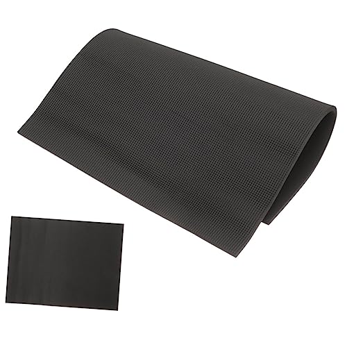 DINHEAROM Aquarienmatte Fisch Unterlage Aquarium Zubehör Geckobecken Schildkrötenbecken Schlange Leopardgecko-Panzer Groß Pads Tank Lebensraum Der Schildkröte Black Baumwolle von DINHEAROM