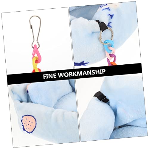 DINHEAROM Hamster Hängematte für Kleintiere Bequemes Ruhebett aus Hochwertigem Material für Hamster Chinchillas Ratten und Meerschweinchen mit Buntem Design für Gemütliches DINHEAROM Hamster Hängematte für Kleintiere Bequemes Ruhebett aus Hochwertigem Material für Hamster Chinchillas Ratten und Meerschweinchen mit Buntem Design für Gemütliches von DINHEAROM