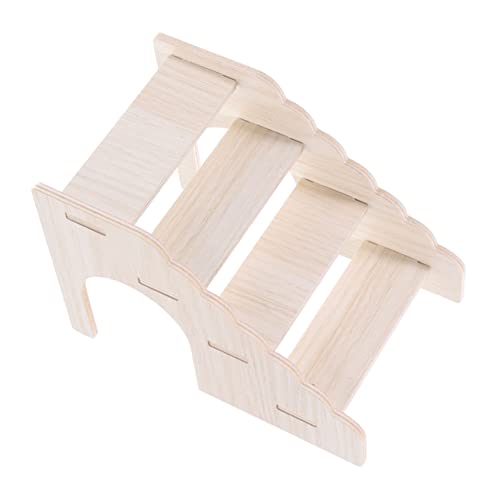 DINHEAROM Hamster Kletterleiter aus Holz Multifunktionales für Kleine Haustiere Ratten und Meerschweinchen und Sicher für Training und Spielspaß im Käfig DINHEAROM Hamster Kletterleiter aus Holz Multifunktionales für Kleine Haustiere Ratten und Meerschweinchen und Sicher für Training und Spielspaß im Käfig von DINHEAROM