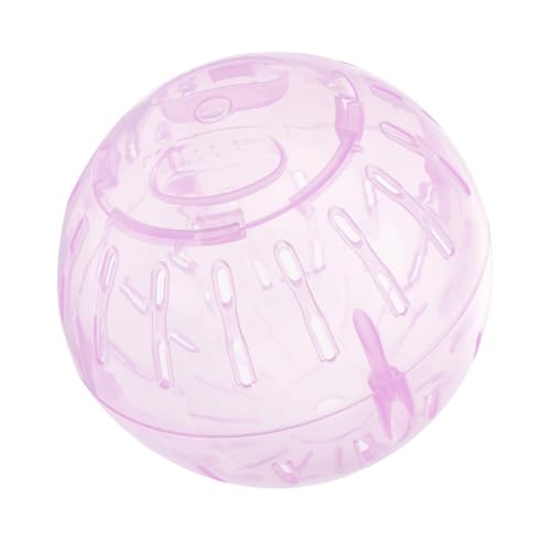 DINHEAROM Hamster Laufball Transparenter Übungsball Für Kleintiere Für Hamster Chinchillas Und Mäuse Fördert Bewegung Und Spielspaß Nagerspielzeug von DINHEAROM