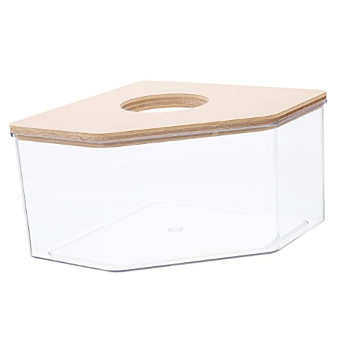 DINHEAROM Hamster Sandbad Box Transparentes Sandbad für Rennmäuse und Hamster als Sauna und Waschraum Hygienisch und Stressreduzierend Große Sichtbarkeit für Haustiere von DINHEAROM