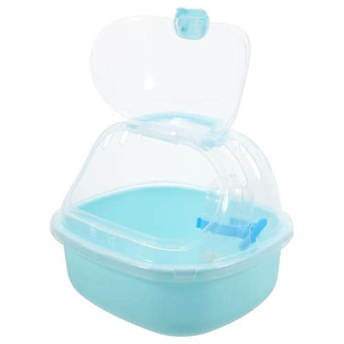 DINHEAROM Hamsterkäfig Hamster Reiseträger Hamster Reisekäfig Hamster Transportkäfig Tragbarer Hamster Reiseträger Rattenträger Hamster Tragekäfig Mäusekäfig Himmelblau von DINHEAROM
