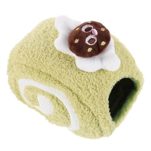 DINHEAROM Hamsterversteck Mit Biskuitrollen-Design, Warmes Baumwollnest Für Den Winter, Süßer Und Gemütlicher Unterschlupf Für Kleintiere, Leicht Zu Reinigen DINHEAROM Hamsterversteck Mit Biskuitrollen-Design, Warmes Baumwollnest Für Den Winter, Süßer Und Gemütlicher Unterschlupf Für Kleintiere, Leicht Zu Reinigen von DINHEAROM