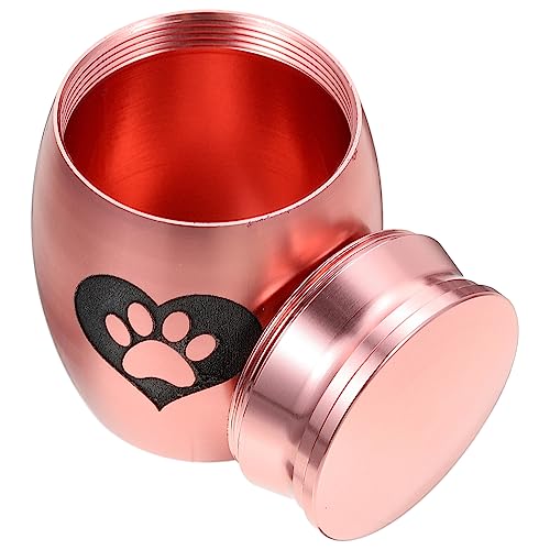 DINHEAROM Haustier Urne Tierurnen für Hundeasche Pet Memorial Urnen Haustierurnen für Katzen Haustierasche als Andenken Haustier-Denkmal Rostfreier Stahl Rose DINHEAROM Haustier Urne Tierurnen für Hundeasche Pet Memorial Urnen Haustierurnen für Katzen Haustierasche als Andenken Haustier-Denkmal Rostfreier Stahl Rose von DINHEAROM