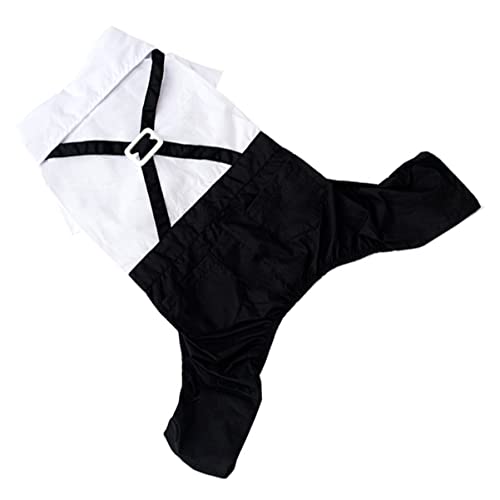 DINHEAROM Haustieranzug Hunderegenmantel Hundekleidung Hundeperücken Welpenkostüm Hundeknochen Outfit Robe Für Hunde Bulldogge Coole Hundeweste Fliege Für Hunde Haustiere von DINHEAROM