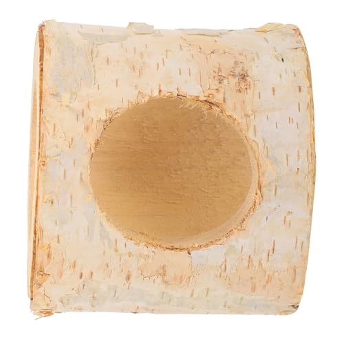 DINHEAROM Holz Hamster Tunnel Versteck für Kleintiere Erkundungstunnel für Hamster Chinchillas und Mäuse Sicheres für Käfige und Nester von DINHEAROM