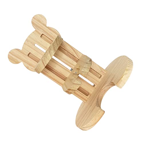 DINHEAROM Holz Trinkflaschen Halterung für Hamster Einstellbares Stabiler Wasserbehälter Ständer für Kleine Haustiere Langlebig und Sicher aus Hochwertigem Holz DINHEAROM Holz Trinkflaschen Halterung für Hamster Einstellbares Stabiler Wasserbehälter Ständer für Kleine Haustiere Langlebig und Sicher aus Hochwertigem Holz von DINHEAROM
