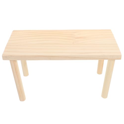 DINHEAROM Holzplattform für Hamster Multifunktionale und Ruhefläche für Kleine für Chinchillas und Degus Sorgt für Spaß im Käfig DINHEAROM Holzplattform für Hamster Multifunktionale und Ruhefläche für Kleine für Chinchillas und Degus Sorgt für Spaß im Käfig von DINHEAROM