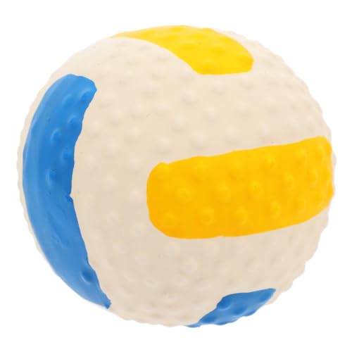 DINHEAROM Hüpfball-Hundespielzeug Quietscher Fußballspielzeug für Hunde Hündchen Haustier Kauer Gummiball interaktives Latex-Welpenspielzeug Welpenspielzeug Emulsion Weiß DINHEAROM Hüpfball-Hundespielzeug Quietscher Fußballspielzeug für Hunde Hündchen Haustier Kauer Gummiball interaktives Latex-Welpenspielzeug Welpenspielzeug Emulsion Weiß von DINHEAROM