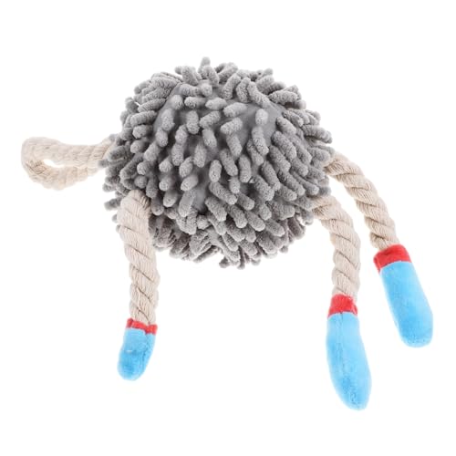 DINHEAROM Interaktives Hundespielzeug mit Quietschfunktion Kleines Welpen Ziehtau aus Plüsch mit Lanyard Robustes Kauspielzeug zur Beschäftigung und Zahnpflege Geeignet für Spielerisches DINHEAROM Interaktives Hundespielzeug mit Quietschfunktion Kleines Welpen Ziehtau aus Plüsch mit Lanyard Robustes Kauspielzeug zur Beschäftigung und Zahnpflege Geeignet für Spielerisches von DINHEAROM