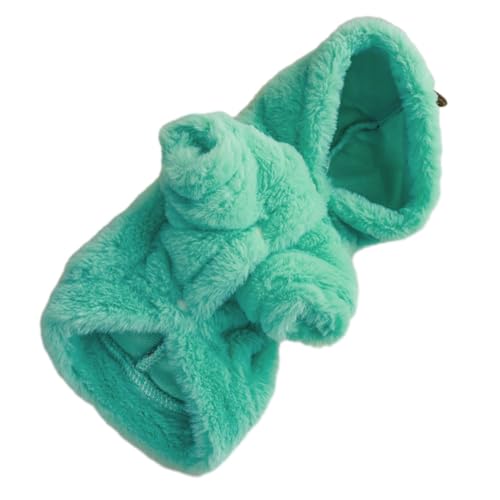 DINHEAROM Kapuzenpullover Für Haustiere Weste Vlies Ärmel Kalt Mit Kapuze Mäntel Klein Welpe Hunde Haustierkleidung Haube Jahreszeit Hund Wärme Kleidung Haustierbekleidung Hellgrün Polyester DINHEAROM Kapuzenpullover Für Haustiere Weste Vlies Ärmel Kalt Mit Kapuze Mäntel Klein Welpe Hunde Haustierkleidung Haube Jahreszeit Hund Wärme Kleidung Haustierbekleidung Hellgrün Polyester von DINHEAROM