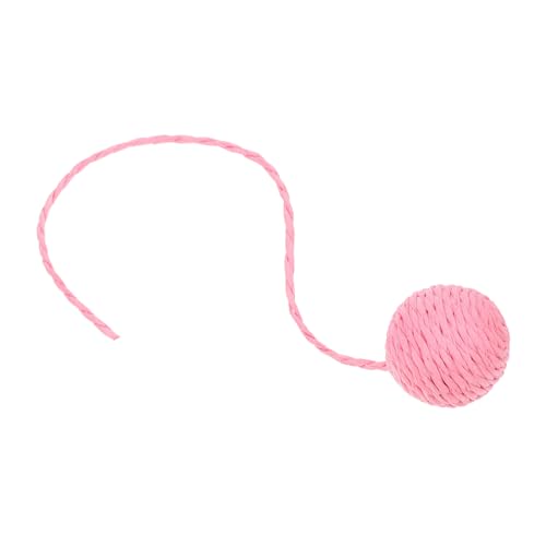DINHEAROM Katzenkratzsäulen Zubehör Katzenball Katzen Hängespielzeug Katzen Sisalbälle Hängeseil Katzen Beißseil Katzen Kauseil Rosa Papier DINHEAROM Katzenkratzsäulen Zubehör Katzenball Katzen Hängespielzeug Katzen Sisalbälle Hängeseil Katzen Beißseil Katzen Kauseil Rosa Papier von DINHEAROM
