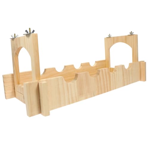 DINHEAROM Kleine Haustierbrücke für Ratten Hamster und Andere Kleintiere Langlebig und Platzsparend Perfektes Versteck für Haustier für Käfige und Gehege von DINHEAROM