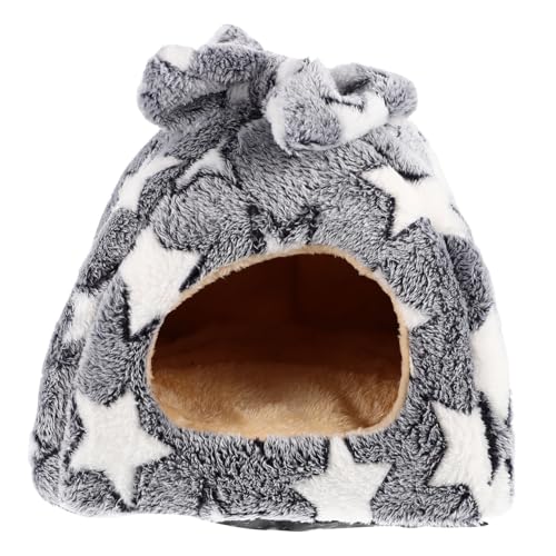 DINHEAROM Kleines Haustierhaus für Hamster Warmes und Plüschbett für Chinchillas und Tragbar und Langlebig Käfig und Auto DINHEAROM Kleines Haustierhaus für Hamster Warmes und Plüschbett für Chinchillas und Tragbar und Langlebig Käfig und Auto von DINHEAROM
