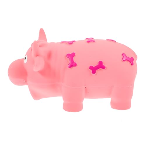 DINHEAROM Knochenkalbsspielzeug Hundeanreicherungsspielzeug Puzzle- Für Hunde Quietschend Welpenspielzeug Plüsch Hundespielzeug Im Freien Hundespielzeug Für Hunde Emulsion Rosa DINHEAROM Knochenkalbsspielzeug Hundeanreicherungsspielzeug Puzzle- Für Hunde Quietschend Welpenspielzeug Plüsch Hundespielzeug Im Freien Hundespielzeug Für Hunde Emulsion Rosa von DINHEAROM