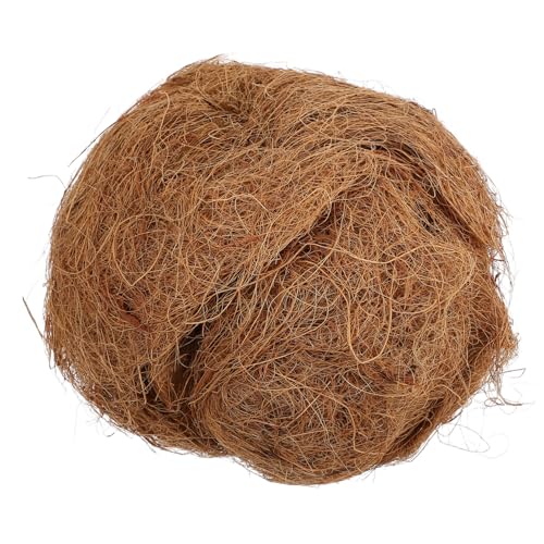 DINHEAROM Kokosfaser Nistmaterial für Kleine Vögel und Tiere Bequemes Nest Bettzeug Atmungsaktiv und Optimal Belüftet für Nestbau und Verstecke DINHEAROM Kokosfaser Nistmaterial für Kleine Vögel und Tiere Bequemes Nest Bettzeug Atmungsaktiv und Optimal Belüftet für Nestbau und Verstecke von DINHEAROM