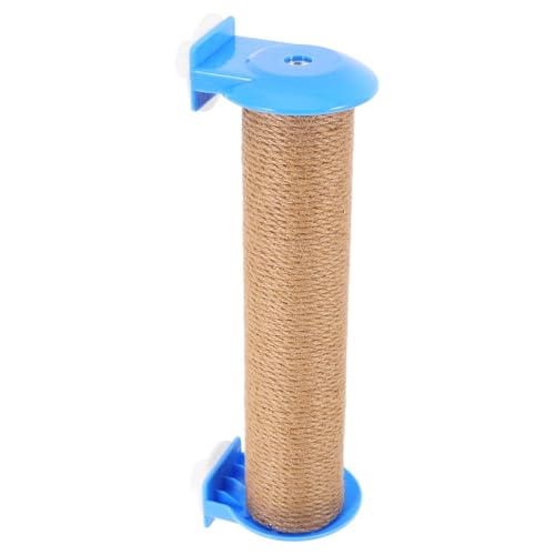 DINHEAROM Kratzbaum Für Katzen Kratzwand Kätzchen Katzenkletterstange Wandkratzer Für Hauskatzen Kratzbaum Katzenkletterwand Katzenkratzbaum Jute Himmelblau von DINHEAROM