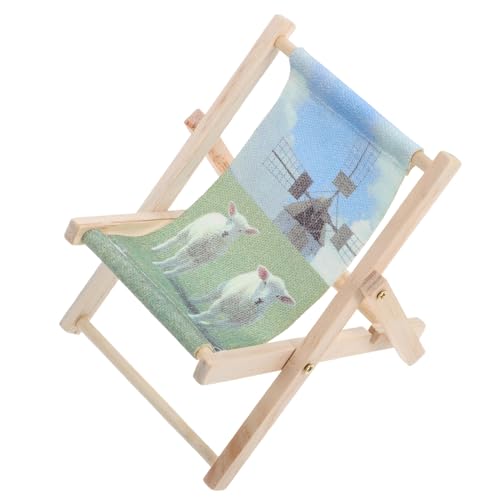 DINHEAROM Mini Strandstuhl für Kleine Haustiere Faltbarer Ergonomischer Telefonständer und Möbelzubehör für Hamster und Chinchillas Design für Tierhaltung und Einfache Aufbewahrung DINHEAROM Mini Strandstuhl für Kleine Haustiere Faltbarer Ergonomischer Telefonständer und Möbelzubehör für Hamster und Chinchillas Design für Tierhaltung und Einfache Aufbewahrung von DINHEAROM