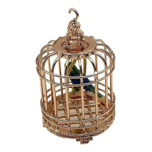 DINHEAROM Miniatur-vogelkäfig Vogel- Winzig Dekorationen Klein Ornamente Dekorativ Vogelkäfig- Häuser Käfigdekor Vogelkäfigzubehör Miniatur-zubehör Wohnkultur Roségold Metall DINHEAROM Miniatur-vogelkäfig Vogel- Winzig Dekorationen Klein Ornamente Dekorativ Vogelkäfig- Häuser Käfigdekor Vogelkäfigzubehör Miniatur-zubehör Wohnkultur Roségold Metall von DINHEAROM