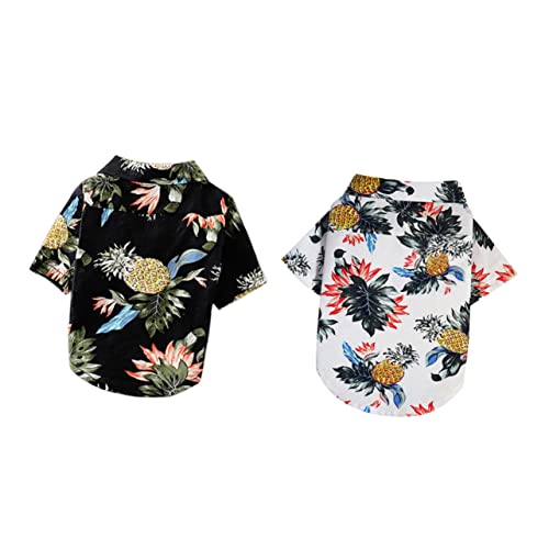 DINHEAROM Pet Hawaiian Style Shirt für Atmungsaktives Sommerhemd für Haustiere Kreatives Hundekostüm Weiß S Schlaf und Hält Ihren DINHEAROM Pet Hawaiian Style Shirt für Atmungsaktives Sommerhemd für Haustiere Kreatives Hundekostüm Weiß S Schlaf und Hält Ihren von DINHEAROM