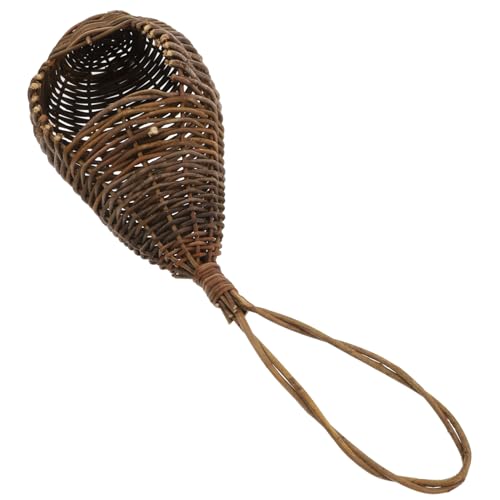 DINHEAROM Rattan Vogelnest Vogelnest Kolibri Nest Gewebtes Vogelhaus Nestansicht Vogelhaus Gewebte Kolibri Häuser Nest Für Vögel Kolibri Häuser Für Vogelnester Stroh von DINHEAROM