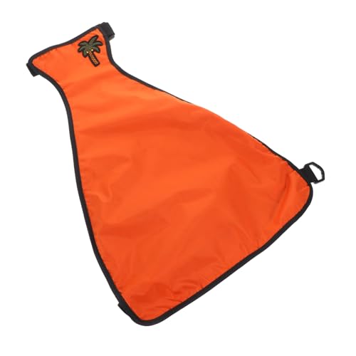 DINHEAROM Regenmantel für Verstellbarer Leichter Regenmantel Orange für Kleine und Mittelgroße Wasserdichtes Haustier Regentuch für Sichere Outdoor Aktivitäten DINHEAROM Regenmantel für Verstellbarer Leichter Regenmantel Orange für Kleine und Mittelgroße Wasserdichtes Haustier Regentuch für Sichere Outdoor Aktivitäten von DINHEAROM