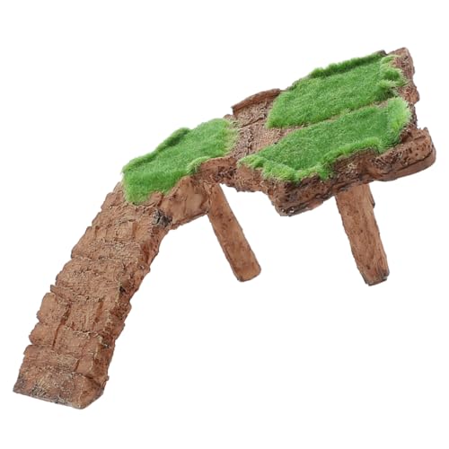 DINHEAROM Schildkrötenplattform aus Resin Wasserschildkröten und Reptilienzubehör Multifunktionale Fischtankdekoration für Schwimm und Spielbereich Natürliche von DINHEAROM