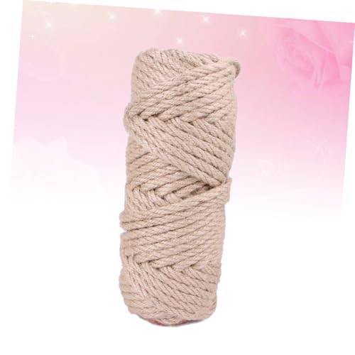 DINHEAROM Sisal Hanfseil Robust Kratzbaum Zubehör Katzen Kletterbrett Material Krallenpflege für Katzen Kratzsäule Zubehör zum Schutz von Möbeln und Sofas von DINHEAROM