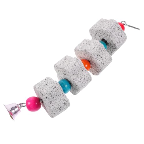 DINHEAROM Bunny Chew Toy Für Kleintiere Natürlicher Vulkanstein Kauspielzeug Für Vögel Und Nagetiere Hängendes Spielzeug Zur Zahnpflege Für Papageien Hamster Meerschweinchen Und DINHEAROM Bunny Chew Toy Für Kleintiere Natürlicher Vulkanstein Kauspielzeug Für Vögel Und Nagetiere Hängendes Spielzeug Zur Zahnpflege Für Papageien Hamster Meerschweinchen Und von DINHEAROM