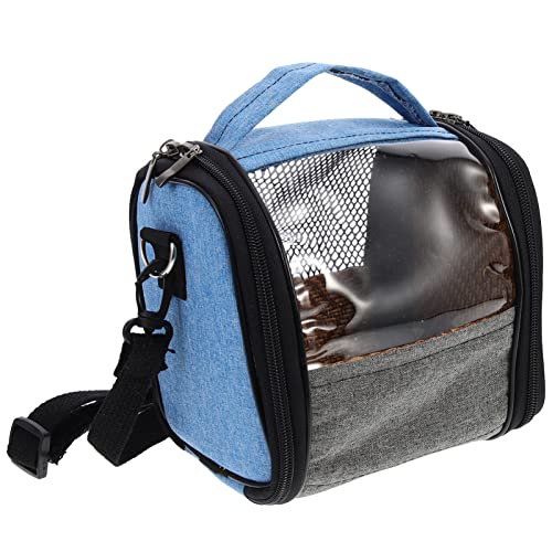 DINHEAROM Papagei Tragetasche für Outdoor Atmungsaktive Vogelreisetasche Tragbar mit Verstellbarem Schultergurt für Kleine Haustiere für Reisen und Ausflüge von DINHEAROM
