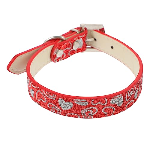 DINHEAROM Traktionsgurt für Hunde Welpenkette Hund Pfotenbalsam Halsband für Hunde Hundespielzeug pet Supplies haustierbedarf Zugband für Haustiere Traktionsgurt für Haustiere rot von DINHEAROM
