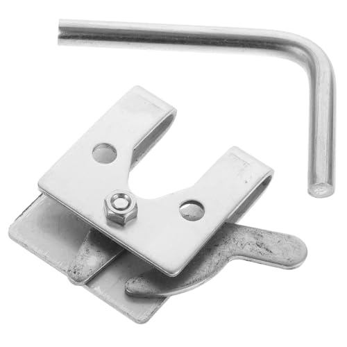 DINHEAROM Türzylinderbolzen für Haustierkäfige und Praktische Schnalle Einfache für Zwingertüren Langlebiger Metallriegel für Heim und Geschäft Sicherer von DINHEAROM