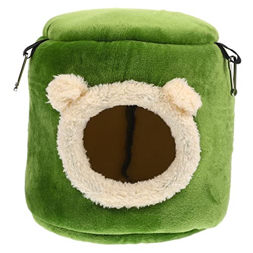 DINHEAROM Warmes Hamsterhaus Form Bequemes Hamsterbett Chinchilla Zubehör Hängematte für Kleintiere Stressreduzierung Atmungsaktiv und Langlebig DINHEAROM Warmes Hamsterhaus Form Bequemes Hamsterbett Chinchilla Zubehör Hängematte für Kleintiere Stressreduzierung Atmungsaktiv und Langlebig von DINHEAROM