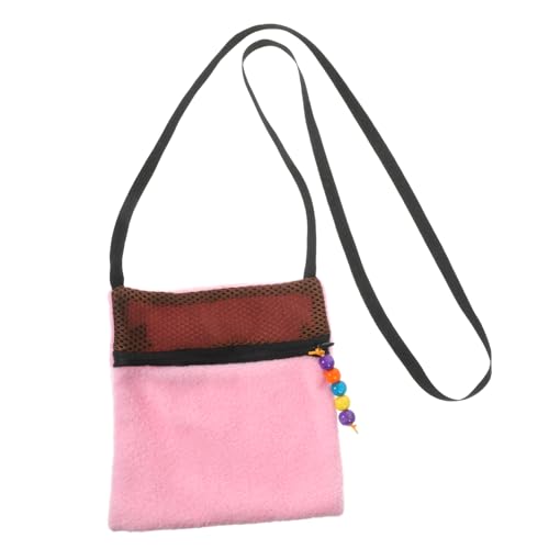 DINHEAROM Zuckergleiter Tragetasche für Kleintiere Atmungsaktives Schlafsack Design für Hamster Ratten und Andere Haustiere für Outdoor Reisen und Ausflüge mit Praktischem Reißverschluss von DINHEAROM